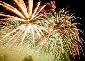 Visitors to Wokingham Charity Fireworks Display on Saturday enjoyed a spectacular show. Picture: Emma Merchant