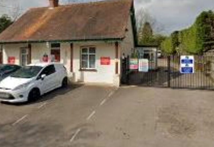 The property in Sepncers Wood.