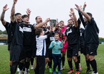 Danny Dyer headed up Ollie Young's winning All Stars team at a Sellebrity fundraiser match. Picture: dannewberryphotography