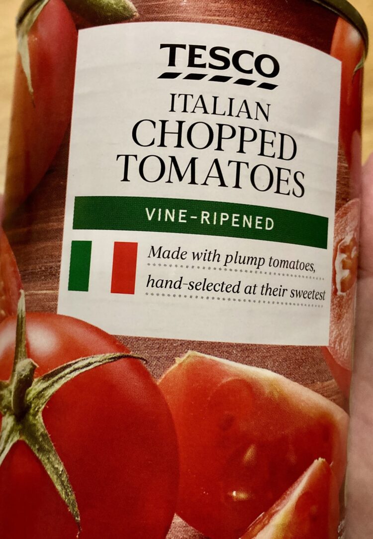 A tin of tomatoes stars in Wokingham Foodbank's new short film. Picture: Emma Merchant