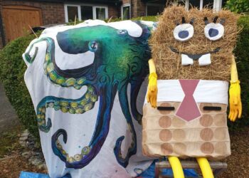 Last year 60 scarecrows turned up in Twyford during the half-term holiday. This year organisers say there will be even more. Picture: Twyford Scarecrow Trail