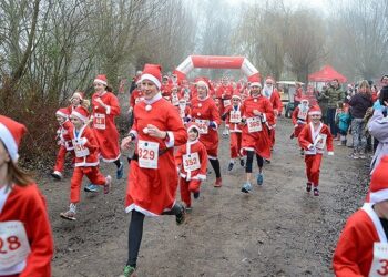 Dinton Santa Dash is returning this December. Picture: courtesy of Wokingham Borough Council