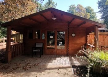 The log cabin will be similar to one installed in Maidenhead.
