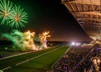 Ascot Racecourse fireworks