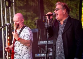 Martin Wilson and Steve Anderson from The Room, who both appear on the track by Frant1c Picture: Andrew Merritt