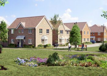 An impression of the planned homes. Pic: WBC.