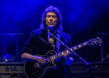 Steve Hackett performing at The Hexagon