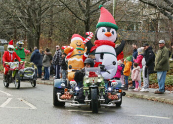 The Reading to Wokingham Toy Run 2023 took place on Sunday. Picture: Dijana Capan, DVision Images.