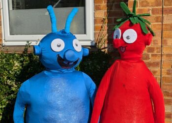 Scarecrows in Twyford entertained visitors with their humour and creativity. Picture Eulene Kruger