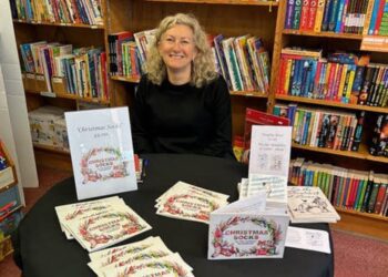 Wokingham author Tina MacNaughton will read from her book, Christmas Socks, for children, at Wokingham Library. Picture: Tina MacNaughton