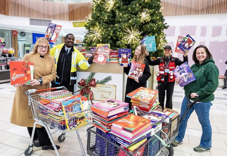 Bracknell Foodbank celebrates advent calendar appeal success. PIcture: STEWART TURKINGTON www.stphotos.co.uk