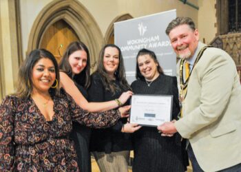 The Wokingham Community Awards Ceremony on Wednesday evening at All Saints Church.