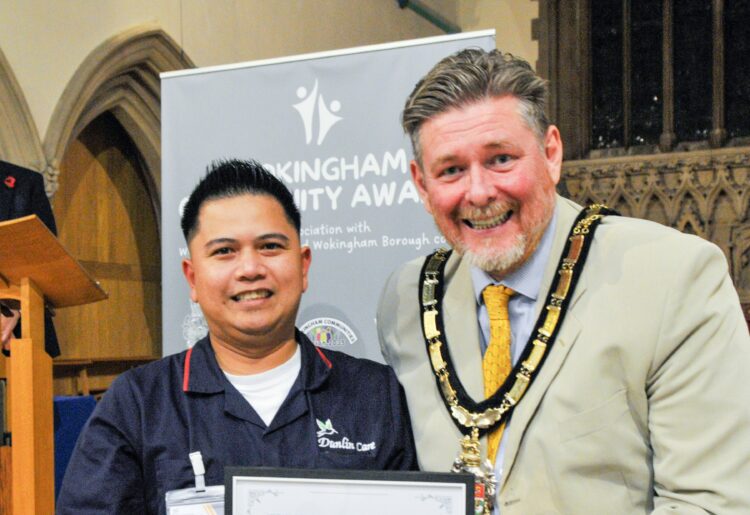 The Wokingham Community Awards Ceremony on Wednesday evening at All Saints Church.