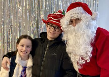 People were 'very jolly' and happy to come along, despite bad weather at the weekend. Picture: Emma Merchant