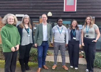 On Monday, November 25, Mr Barber visited the charity Hope After Harm, which provides a number of support services to victims of sexual violence. Picture: Office of the Police and Crime Commissioner