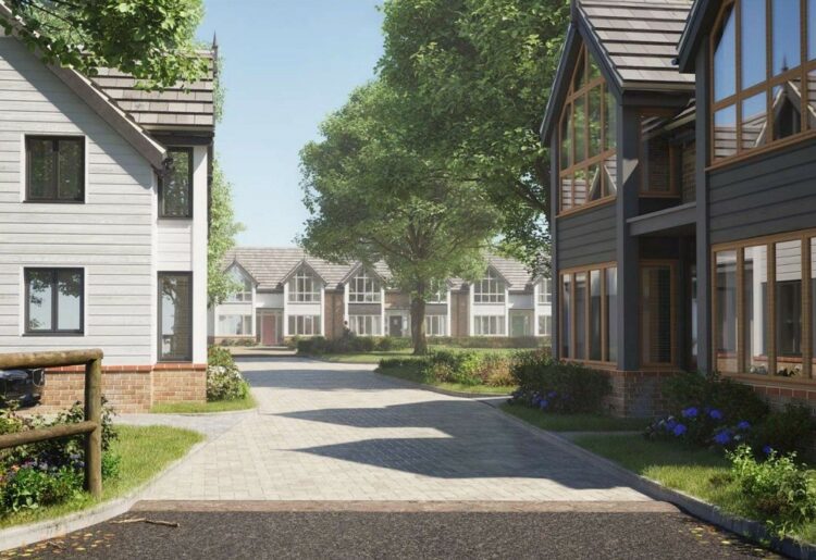 What the new housing development at St Sebastian\'s Close could look like (Credit: DHA Architecture).