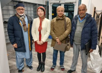 Yuan Yang MP and local faith leaders.