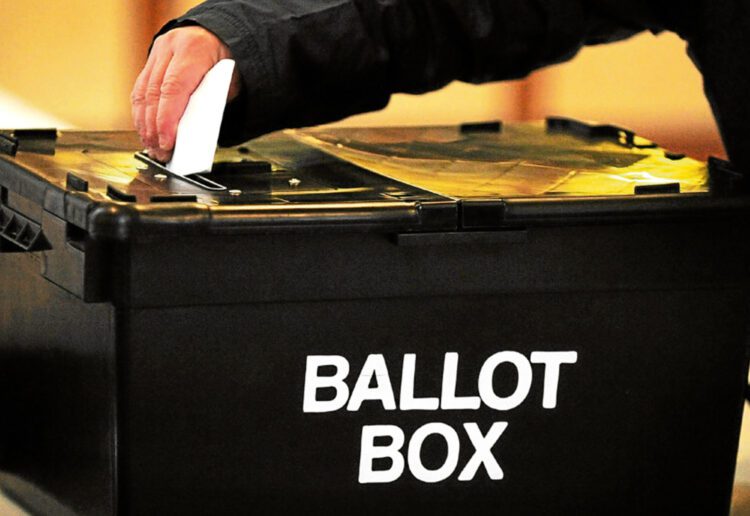 The by-election takes place tomorrow.