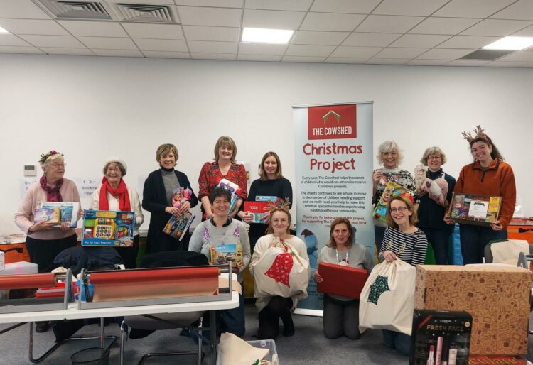 Wokingham United Charity's Christmas Cheer 2024 grant is helping charities, including The Cowshed, to provide special Christmas gifts and events for people in the borough experiencing hardship. Picture: WUC