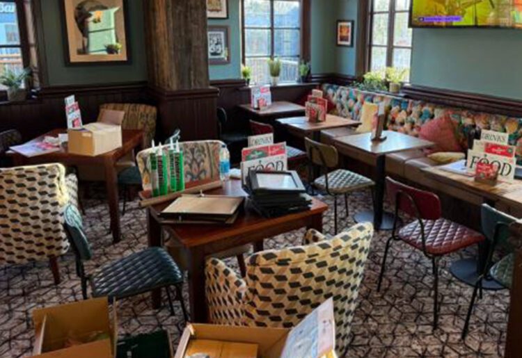 The Station Tap on Station Road.