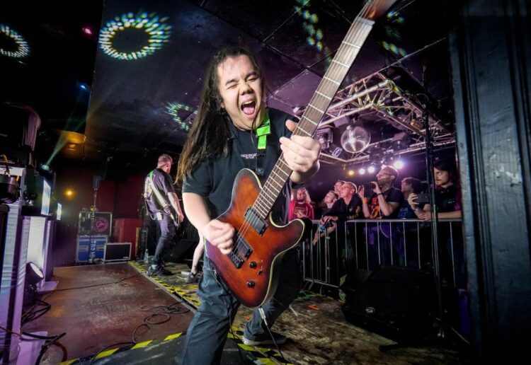 Tom Townsend of High Regard playing at Reading Rising at the Face Bar