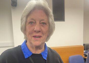 Newly elected Jackie Rance. Pic: Andrew Batt