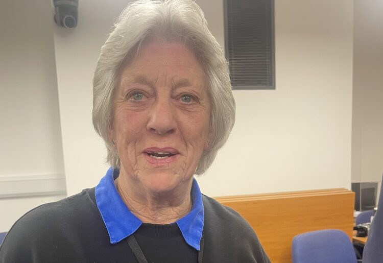 Newly elected Jackie Rance. Pic: Andrew Batt