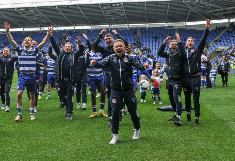 Reading's Final Match Lap of Honour