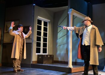 Wokingham Theatre's The Game's Afoot can be seen until Saturday, December 14. Picture: Emma Merchant