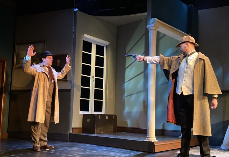 Wokingham Theatre's The Game's Afoot can be seen until Saturday, December 14. Picture: Emma Merchant