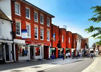 The site in Denmark Street, Wokingham.