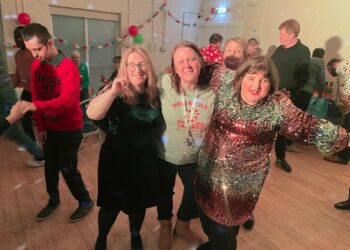 CLASP members enjoyed a Christmas disco thanks to a Christmas Cheer grant from Wokingham United Charities. Picture: CLASP Wokingham