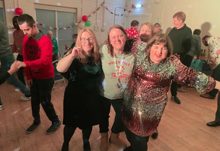 CLASP members enjoyed a Christmas disco thanks to a Christmas Cheer grant from Wokingham United Charities. Picture: CLASP Wokingham
