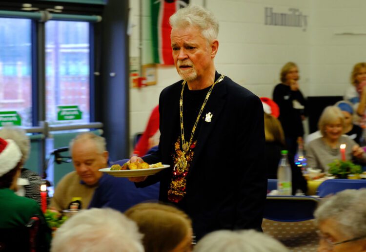 Link Christmas Day lunch. Pic: Andrew Batt.