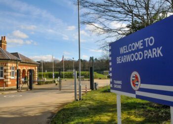 The Reading FC Bearwood Park training ground..