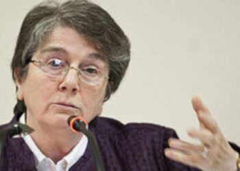 At a talk in Wokingham, Sister Imelda Poole MBE shed light on emerging trafficking trends, particularly the increased exploitation of technology and social media by traffickers since the COVID-19 pandemic. Picture: Corpus Christi Church