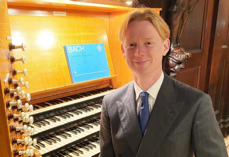 Organist David Pether will play at Crowthorne Symphony Orchestra's concert in March. Picture: courtesy of Crowthorne Symphony Orchestra