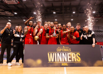 Hemel Storm VS Reading Rockets in NBL Cup Final action! Pictures: Luke Simcock