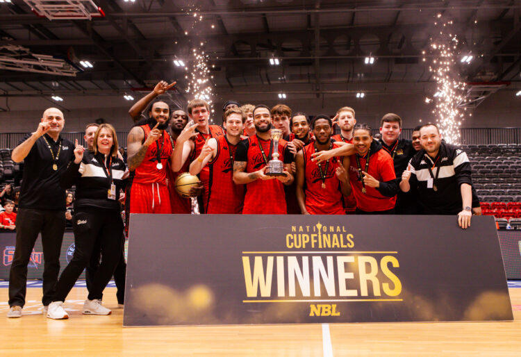 Hemel Storm VS Reading Rockets in NBL Cup Final action! Pictures: Luke Simcock