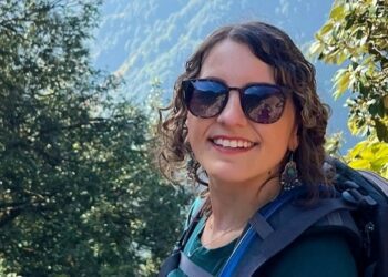 Dalia recently climbed the Himalayas, now back in Wokingham, she's organising a curry night fundraiser for breast cancer charity Coppafeel. Picture: courtesy of Dalia Ismail