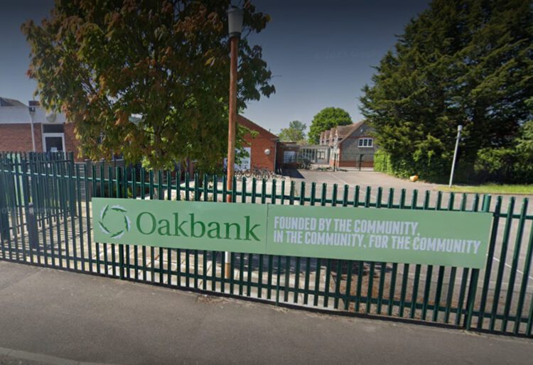 Oakbank school in Ryeish Green. Pic: Google.