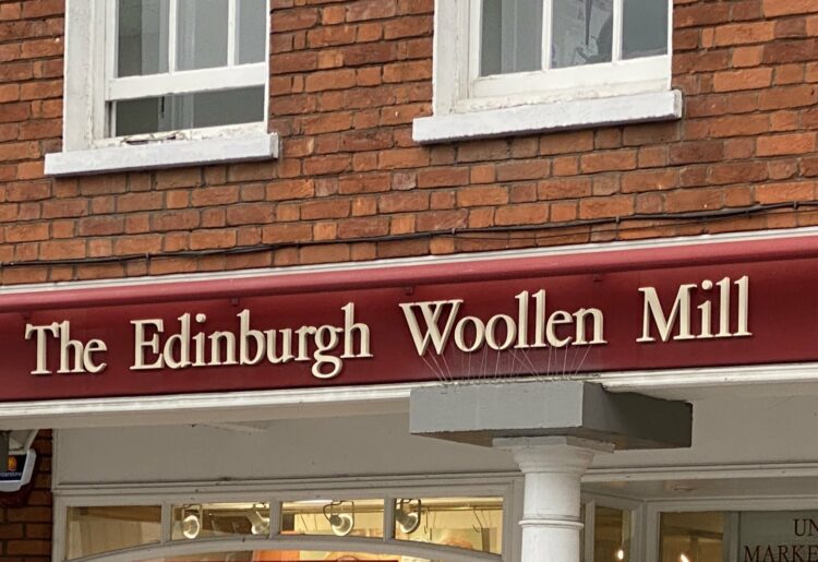 The Edinburgh Woollen Mill Picture: Phil Creighton