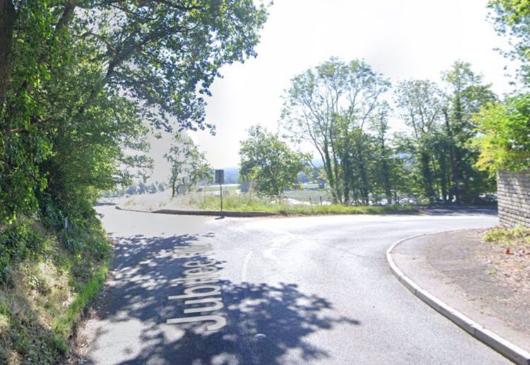 The junction in Finchampstead. Pic: Google.