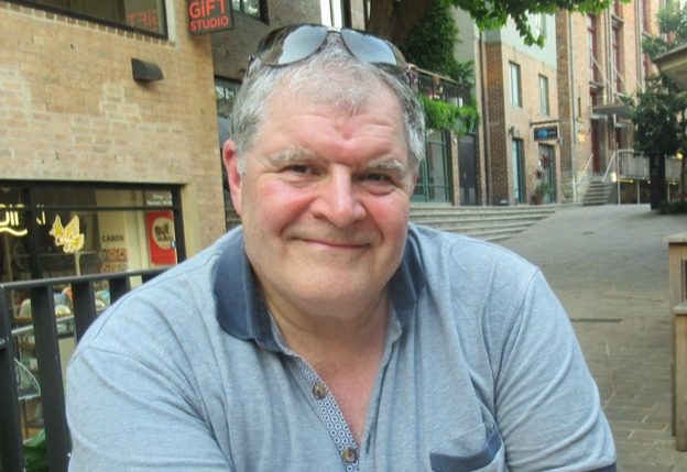 Mr McNaughton welcomes retired professional men to Men's Oasis. Picture courtesy of Andy MacNaughton