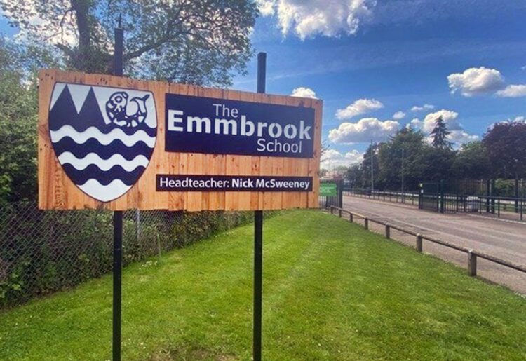 Emmbrook school in Wokingham.