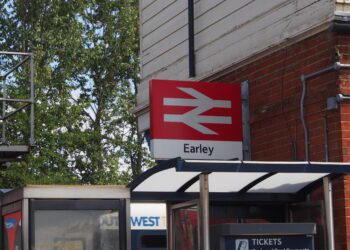 Earley station Picture: Phil Creighton