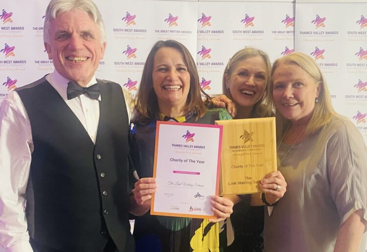 The Link is delighted to have been named Charity of the Year by Thames Valley Business and Community Awards. Picture: The Link