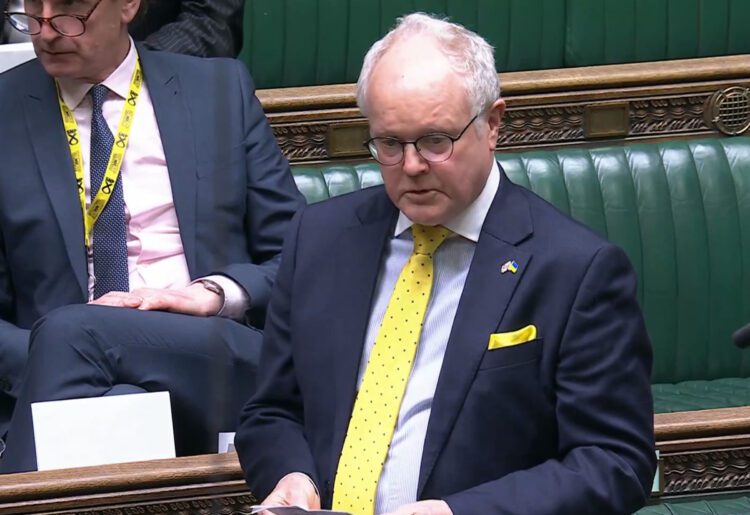 Clive Jones spoke in the House on Monday.