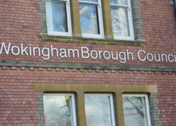 Wokingham Borough Council's Shute End offices Picture: Phil Creighton