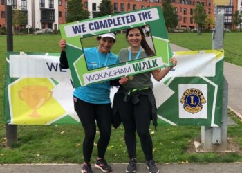 The Wokingham Walk, organised by Wokingham Lions, is a popular feature of the town's calendar. Picture: Wokingham Lions Club